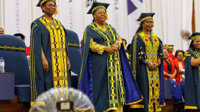 Pandor charts bold, values-driven vision as Nelson Mandela University chancellor
