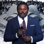 VIDEO: Watch – Meet the Nigerian mega pastor shouting hallelujah after bidding to buy iconic Cape Town building