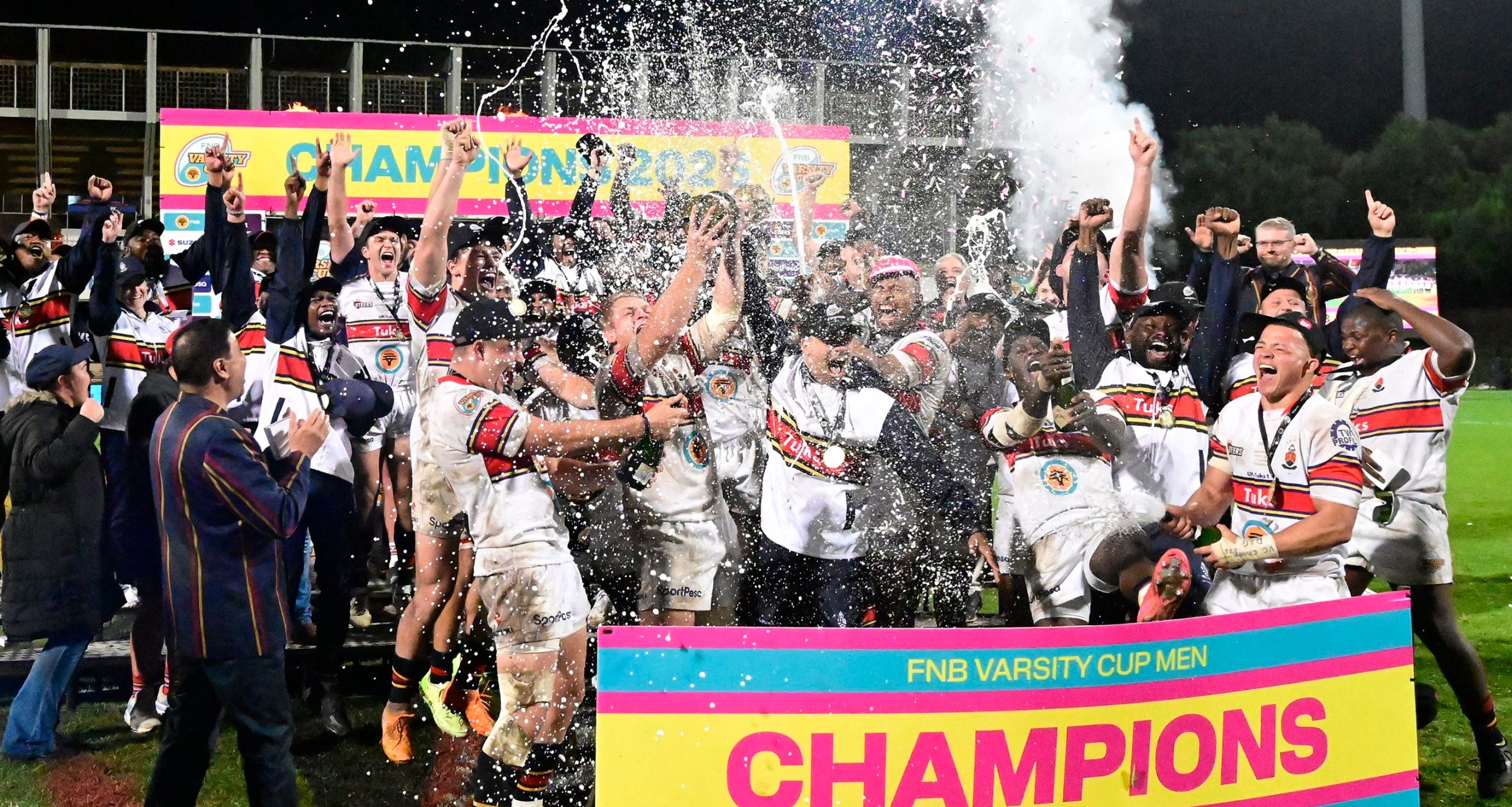 MUDDY MASTERCLASS: Record-breaking sixth title confirms Tuks as Varsity Cup’s most successful side