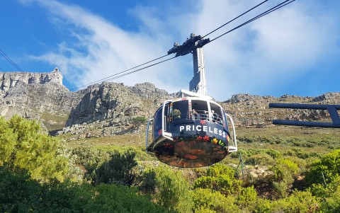Table Mountain cableway up for prestigious award