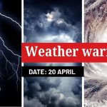 Weather alert: Yellow levels issued in these regions for Monday