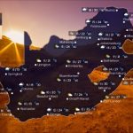 Weather forecast | Sunday, 19 April 2026