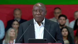 President Cyril Ramaphosa sounds global alarm in Spain