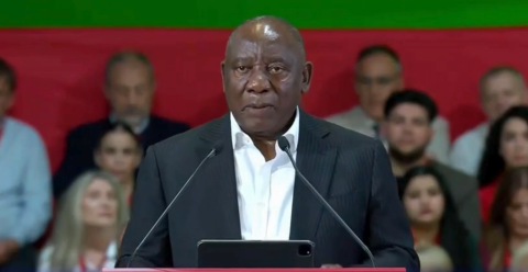 President Cyril Ramaphosa sounds global alarm in Spain