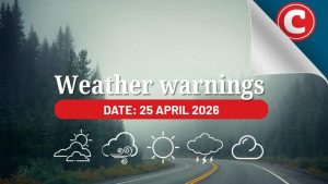 Saturday’s weather: Storms threaten Northern Cape as provinces face showers
