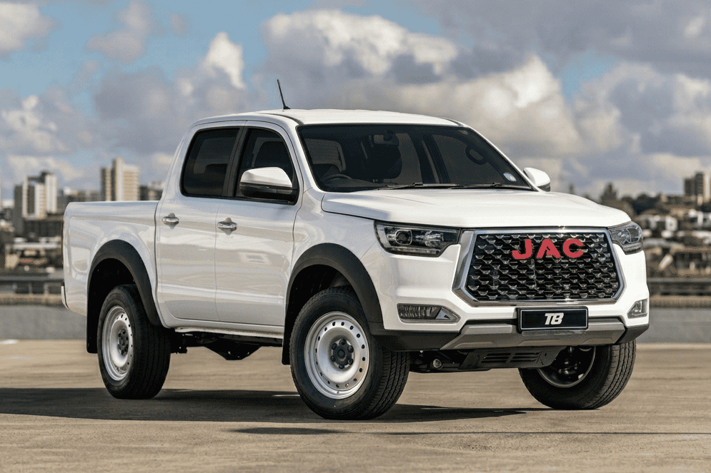 Get a brand new JAC T8 Double Cab for just R349 900