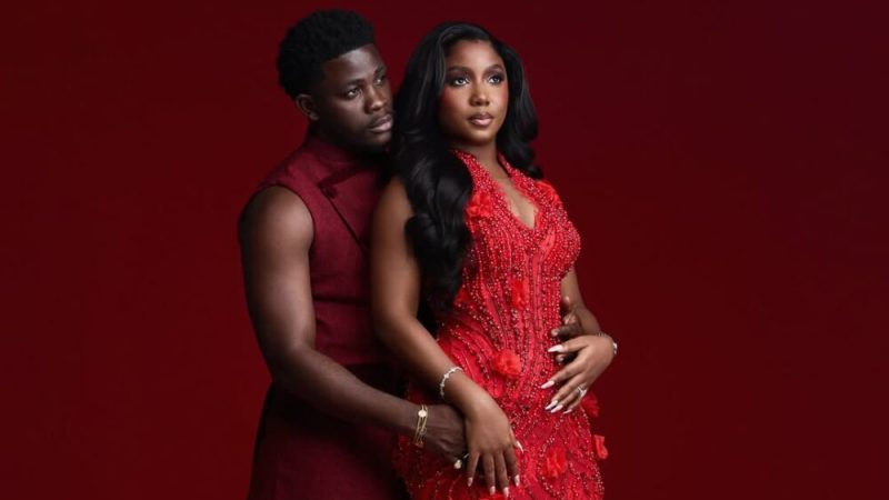 Femi Dapson & Simi Sanya’s Red Pre-Wedding Photos | See Every Detail of the Shoot