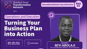 Stanford Seed Network Nigeria launches IWD Webinar Series to empower Women Entrepreneurs