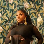 Veekee James Shows Off Her Baby Bump in a Gorgeous Sheer Black Dress | See Photos