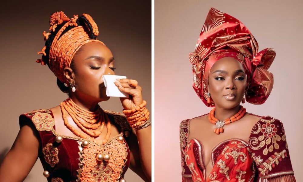 Chioma Akpotha Marks Her 46th Birthday With Beautiful Edo and Igbo-Inspired Looks