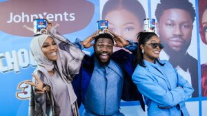 Kiekie, Stan Nze & Maryam Booth Join Johnvents 3in1 Chocolate Family