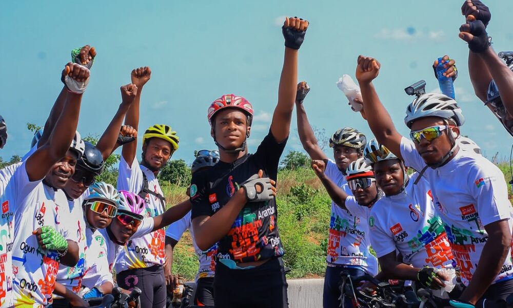 Twice a Record Breaker! Kanyeyachukwu Tagbo-Okeke Cycles Into the History Books for Autism Awareness