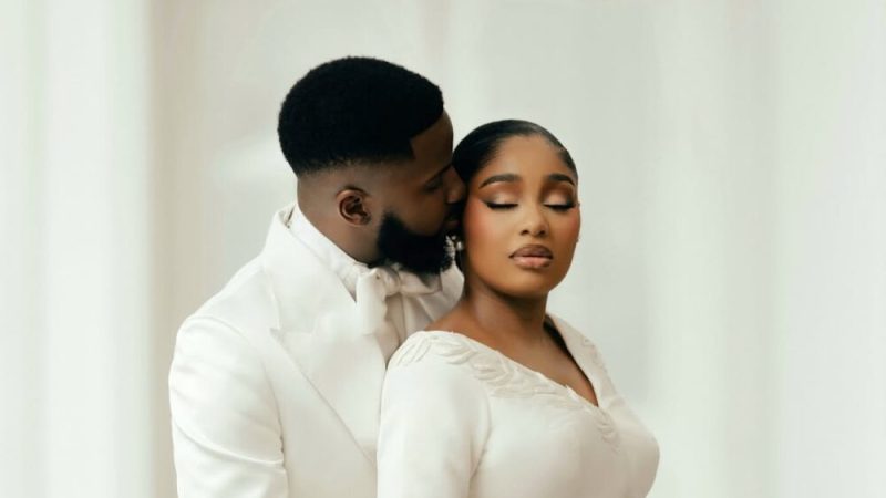 Akin Faminu & Kiky Festus Say “I Do” in an Elegant Ivory Civil Ceremony