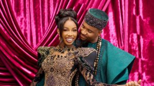 From the Beads to the Isi-Agu, Jide Kene Achufusi & Ifeoma Ate This Wedding Look Up
