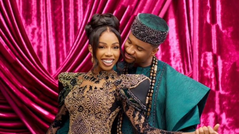 From the Beads to the Isi-Agu, Jide Kene Achufusi & Ifeoma Ate This Wedding Look Up
