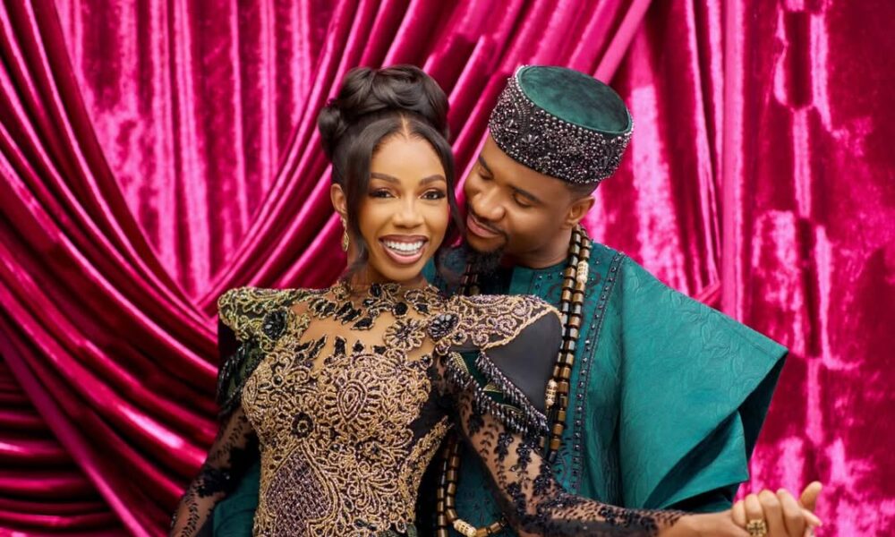 From the Beads to the Isi-Agu, Jide Kene Achufusi & Ifeoma Ate This Wedding Look Up